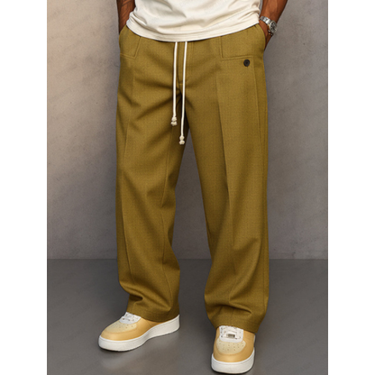 Pantalon homme casual taille large - PanierRoyale