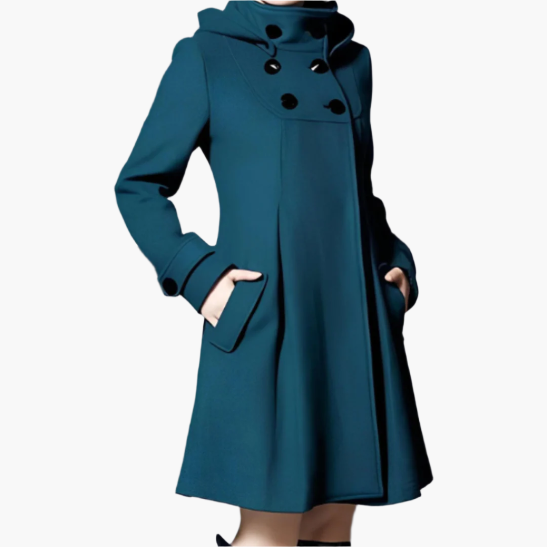 Manteau femme à capuchon élégant et tendance - BerlinGlamour