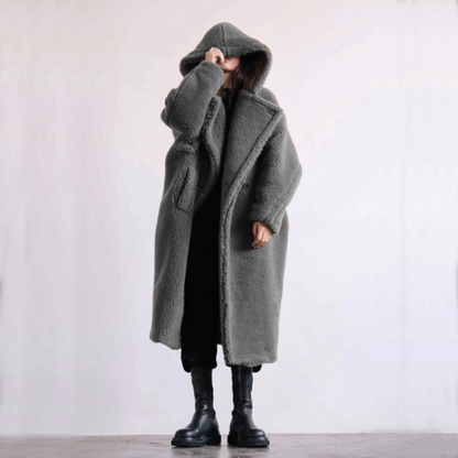 Manteau femme hivernal long et chaud - PanierRoyale