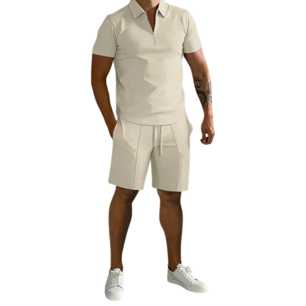 Ensemble décontracté Homme Chemise Légère et Short Sport