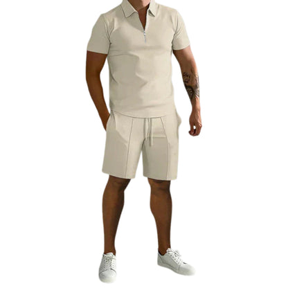 Ensemble décontracté Homme Chemise Légère et Short Sport