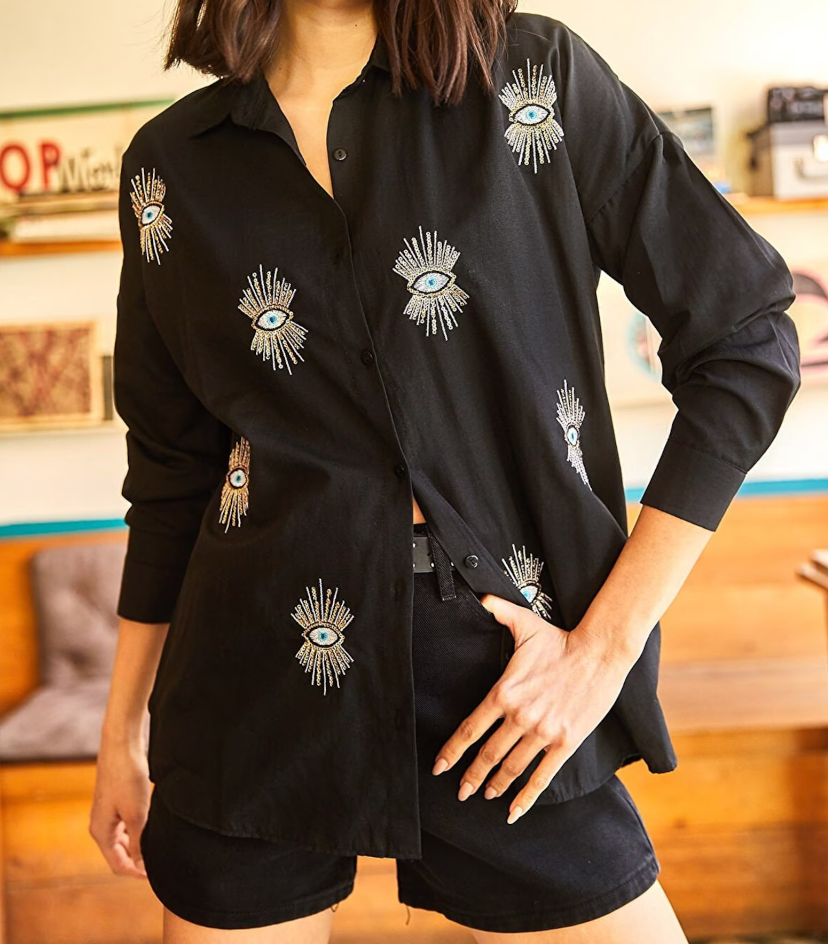 Chemisier Femme Manche Longue Chic et Élégant