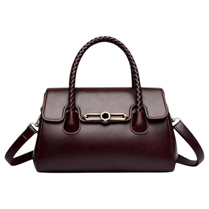 Sac à Main Femme avec Bretelle Réglable et Poignées Cuir
