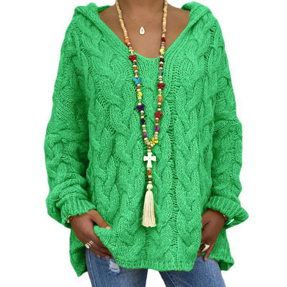 Pull Femme Long Manches Doux et Élégant - PanierRoyale