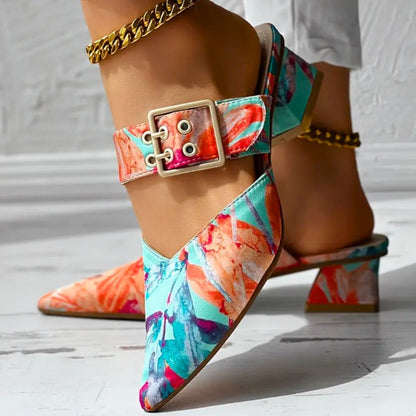 Chaussures Talons Hauts à Bride Arrière Femmes - PanierRoyale