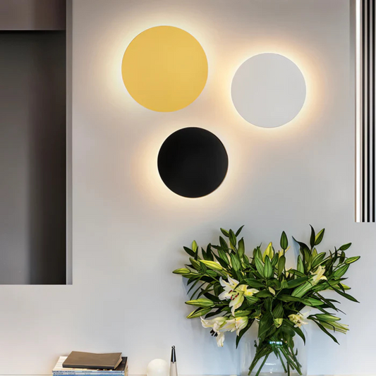 Lampe Murale LED Rond Design Intérieur 3 Teintes - PanierRoyale
