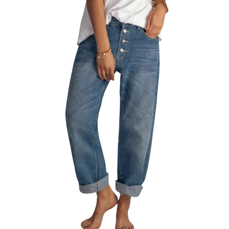 Pantalon Grande Taille Féminin Confort avec Poches Profondes - PanierRoyale