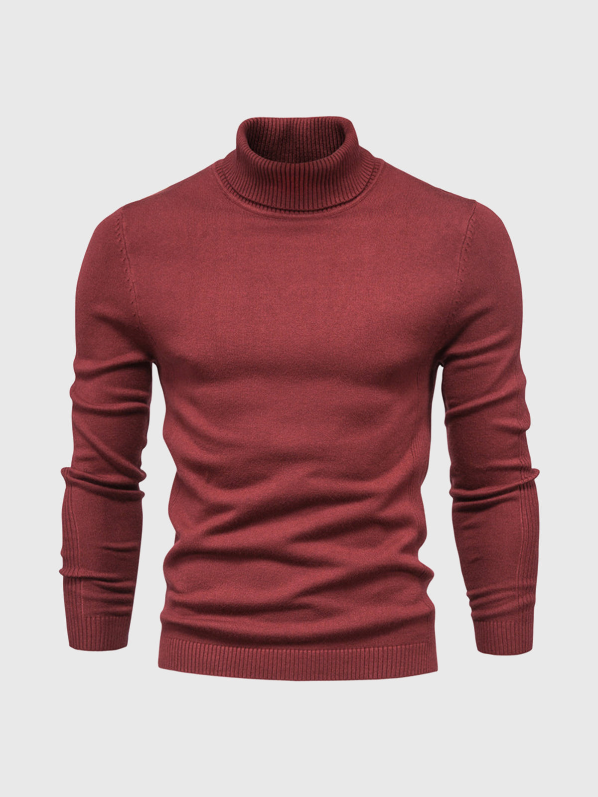 Pull à Col Roulé Homme Lavable