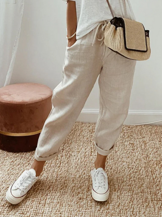 Pantalon Féminin Élégant pour Femme - PanierRoyale