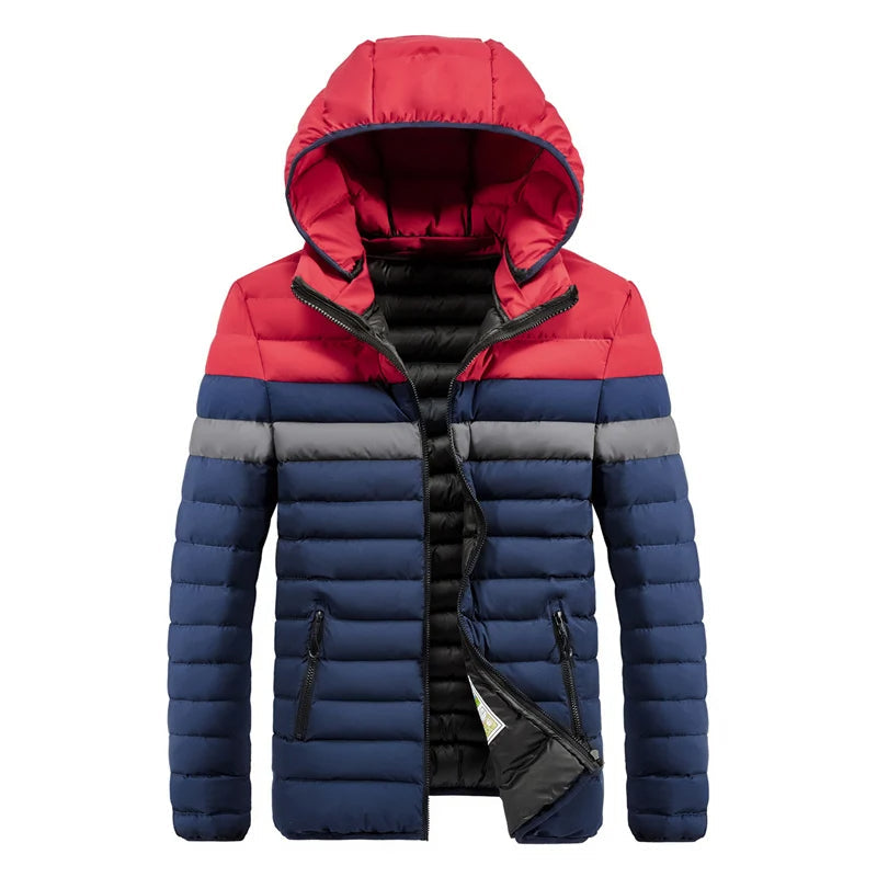 Doudoune Homme Hiver Chaud avec Capuche - PanierRoyale