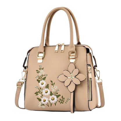 Sac à Main Floral avec Bretelle Réglable