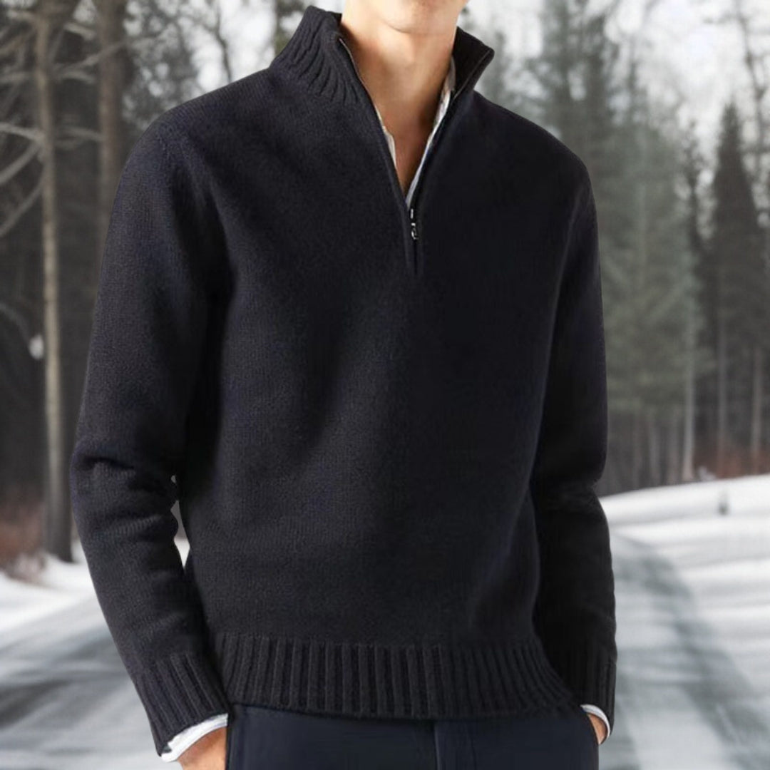 Pull Homme Doux et Chaud en Laine Mélangée - PanierRoyale