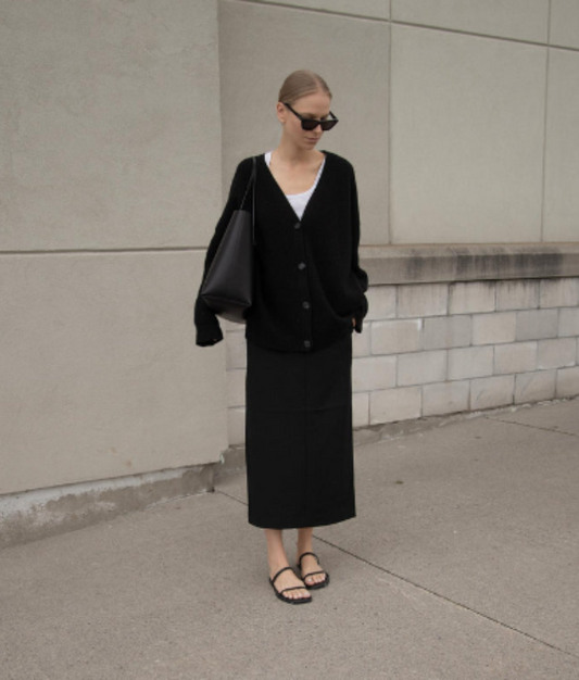 Cardigan Femme Long Manches Élégant et Confortable - PanierRoyale