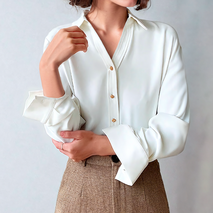 Chemise Femme Manches Longues Chic et Féminine - PanierRoyale