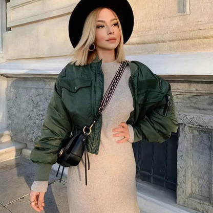 Veste Femme Courte Chic et Élégante - PanierRoyale