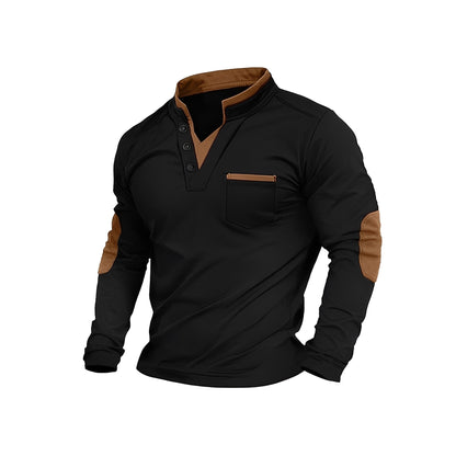Pull Homme Col V en Laine Classique - PanierRoyale