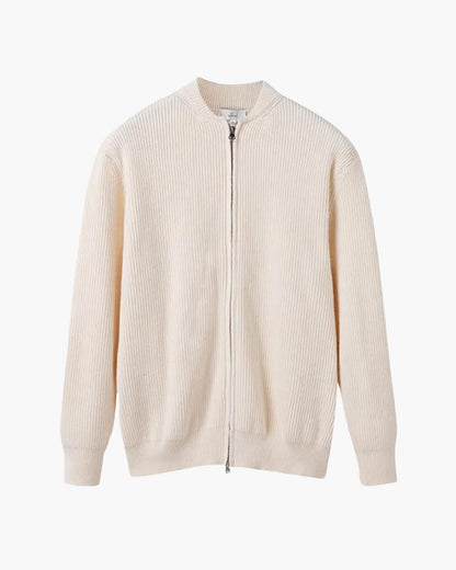 Pull en maille pour homme col montant à fermeture éclair - BerlinGlamour