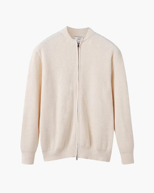 Pull en maille pour homme col montant à fermeture éclair - BerlinGlamour
