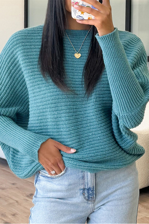 Pull Femme Col Rond Doux et Confortable - PanierRoyale