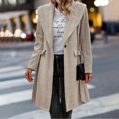 Manteau Femme Hiver Élégant Long - luxestyle