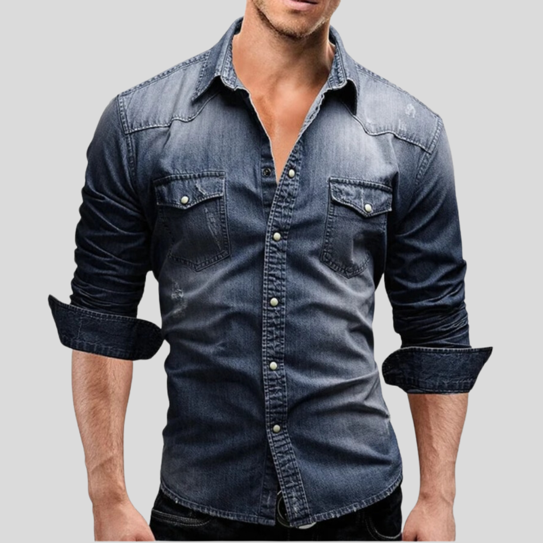 Chemise Homme Slim Fit Coton Confortable