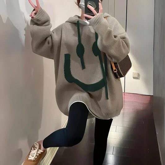 Sweat à Capuche Grande Taille Molletonné Doux et Coloré
