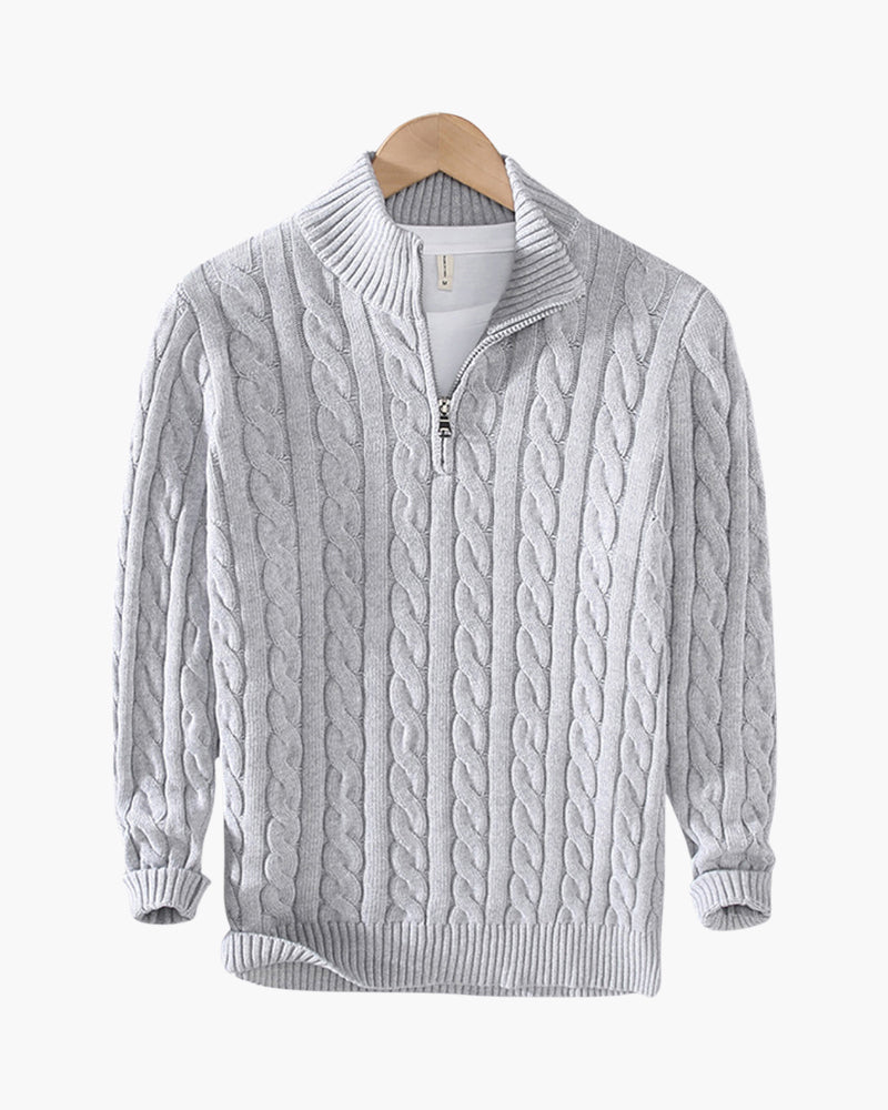 Costume Homme 3 Pièces avec Pull à Cordon et Chaussures