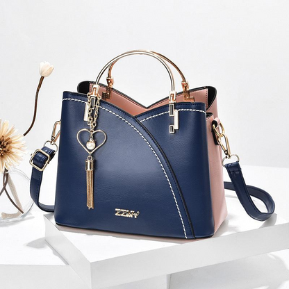 Sac à main femme organisé avec bretelle réglable