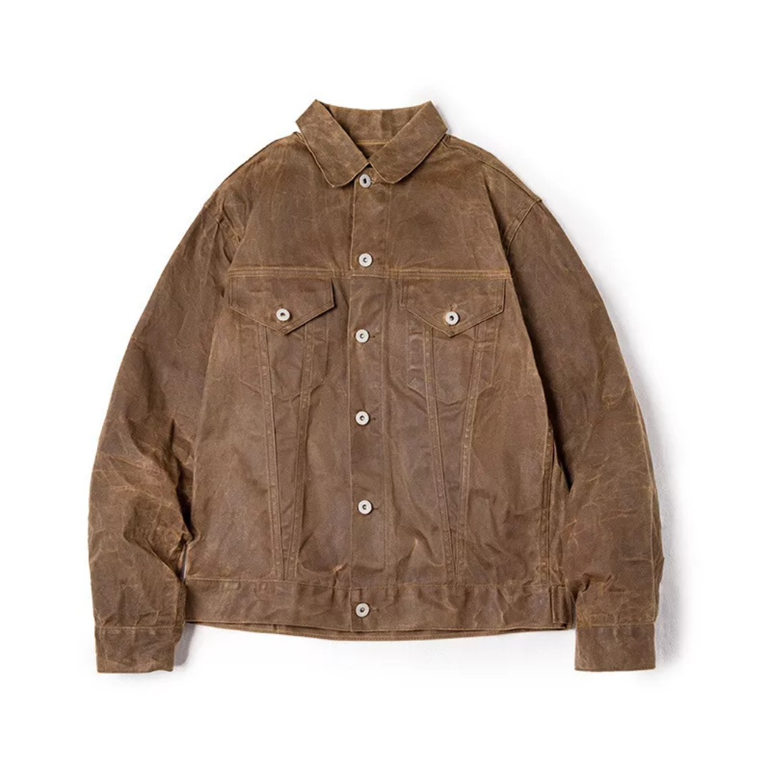 Veste en Cuir Noir Classique pour Homme - PanierRoyale