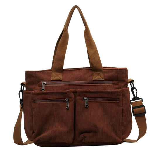 Sac à Bandoulière Chic en Cuir avec Poches Intérieures - PanierRoyale