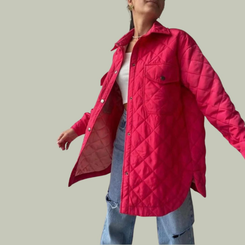 Veste Duvetée Élégante Femme - PanierRoyale
