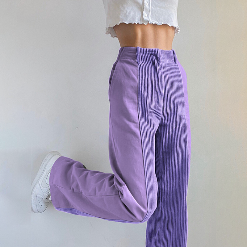 Pantalon Velours Confortable et Élégant