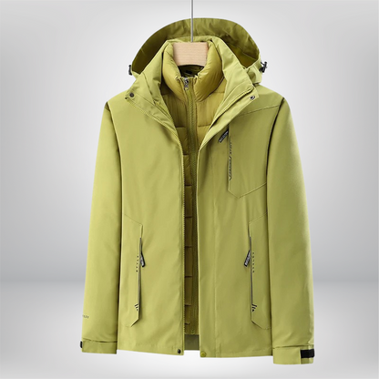 Parka Femme Hiver 3 en 1 Imperméable