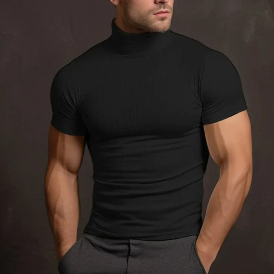 Pull Homme Slim Fit Col Roulé - PanierRoyale