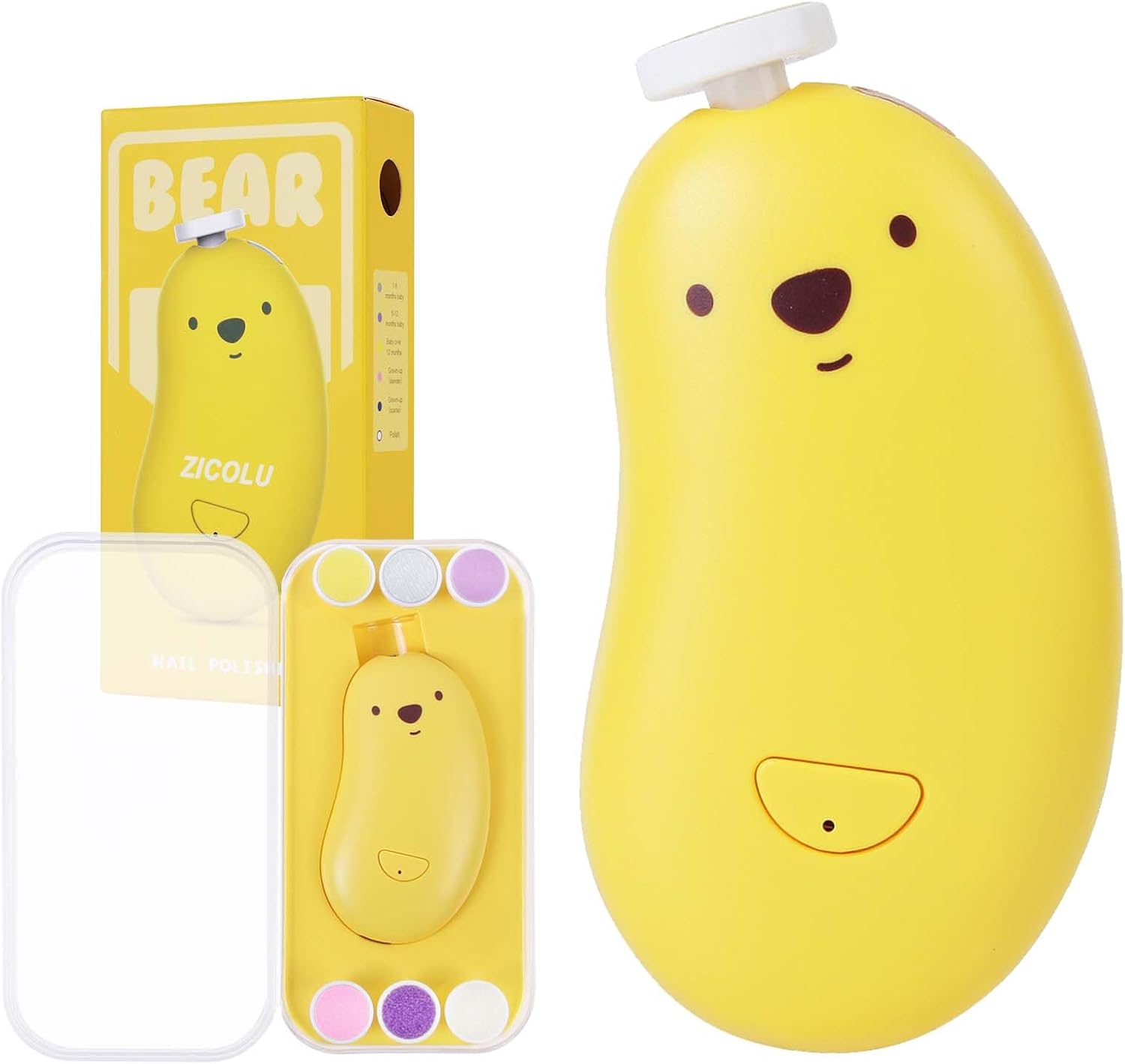 Limeuse Ongles Bébé Électrique Douce et Sûre - PanierRoyale