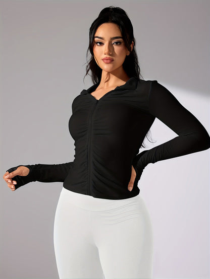 Blouson Femme Sport Chic Long Manche