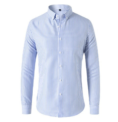 Chemise Homme Rayée Élégante et Moderne