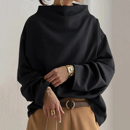 Pull Femme Col Roulé Douillet Hiver