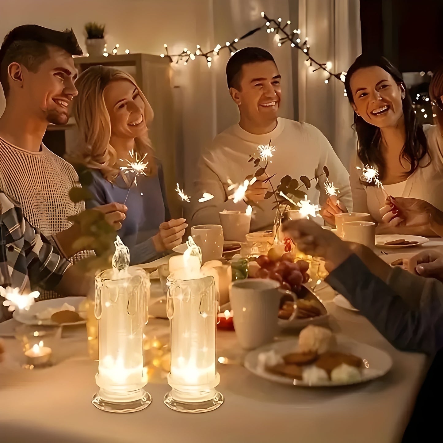 Bougie LED Ambiance Chaleureuse - PanierRoyale