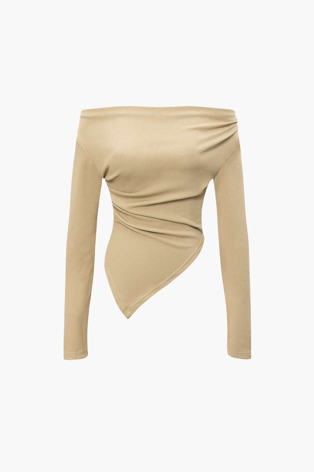 Ensemble Deux Pièces Élégant Asymétrique et Pantalon Large