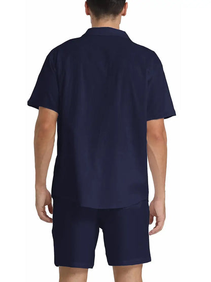 Costume Homme Lin Coton Respirant et Élégant