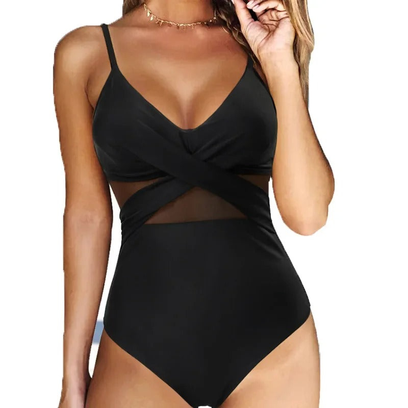 Maillot de Bain Femme Décolleté Plongeant - PanierRoyale