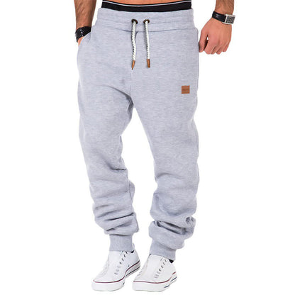 Pantalon Sport Homme Élastique Gris Foncé