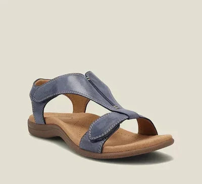 Sandales Femme Cuir Brides Ajustables Confort Ergonomique
