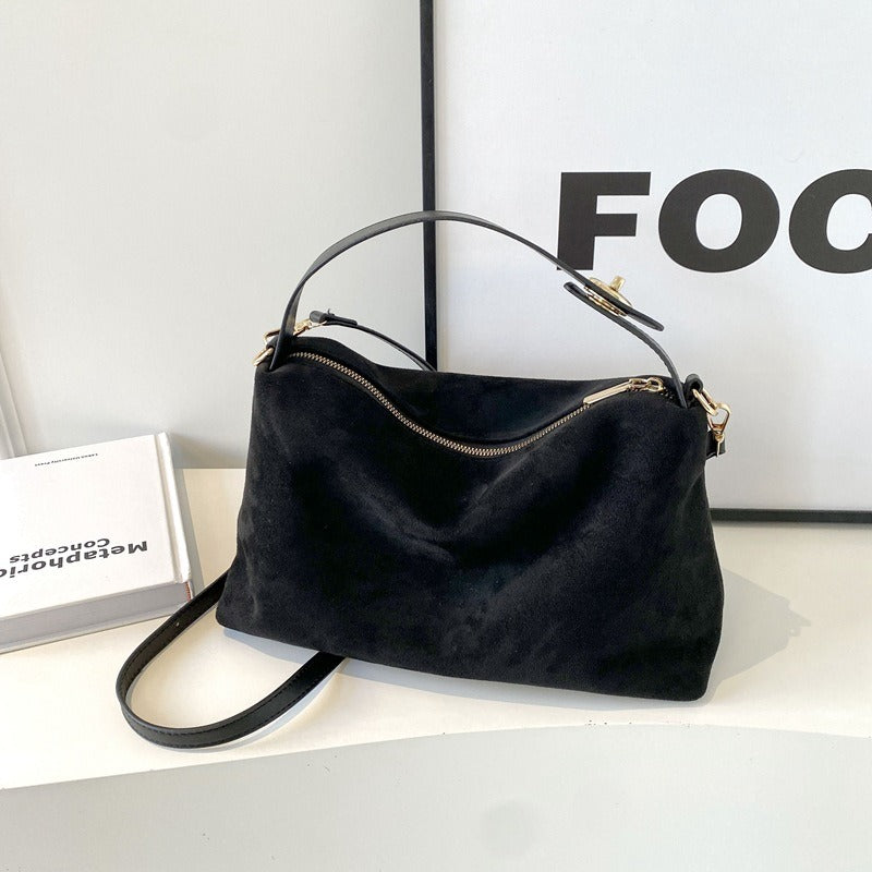 Sac Épaule Cuir Femme Élégant avec Poignée et Compartiment Intérieur
