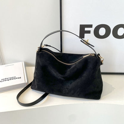 Sac Épaule Cuir Femme Élégant avec Poignée et Compartiment Intérieur
