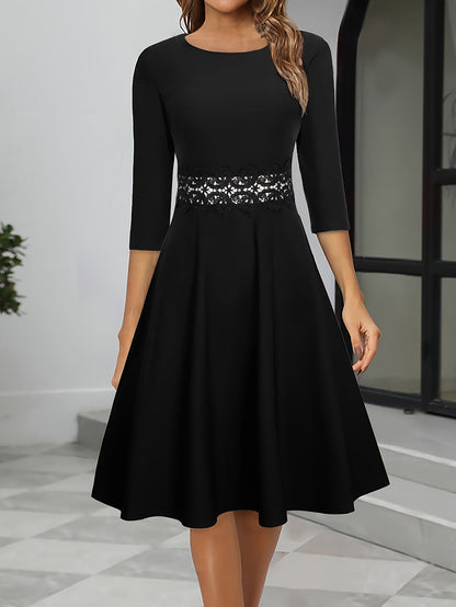 Robe Soirée Chic Pour Femme Taille Midi