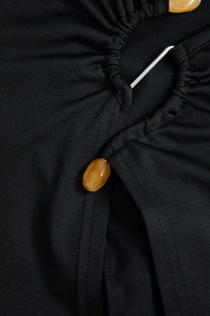 Ensemble Nele : Robe Longue Élégante à Décolleté