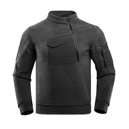 Veste Hiver Homme Polaire avec Poches Zippées
