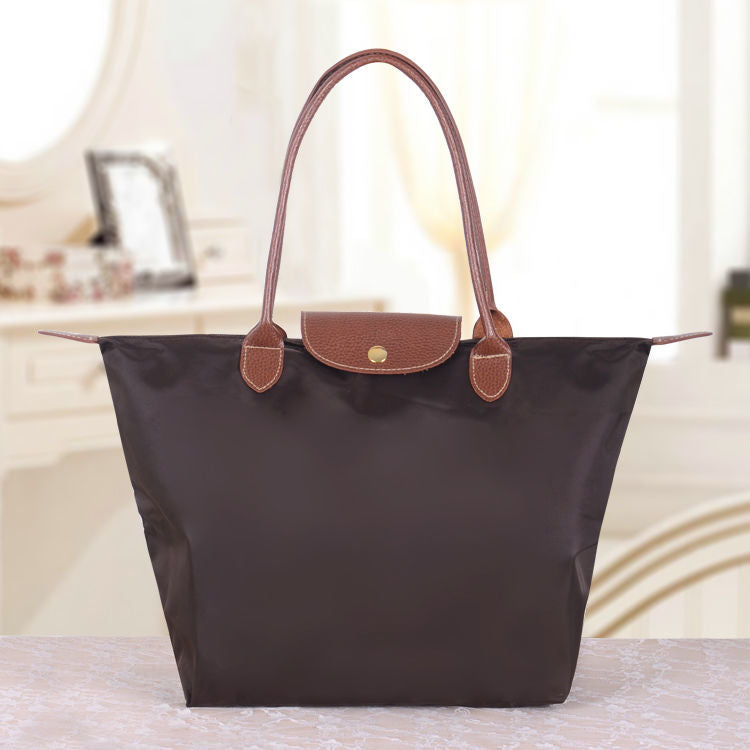 Sac à main femme élégant en nylon noir
